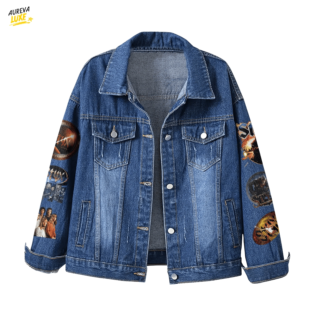 Styx Band Denim Jacket Styx Band Denim Jacket