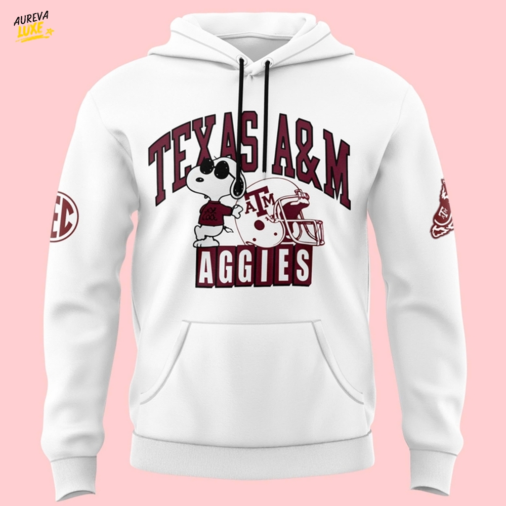 Texas A&M Aggies x Peanuts Special Hoodie Texas A&M Aggies x Peanuts Special Hoodie