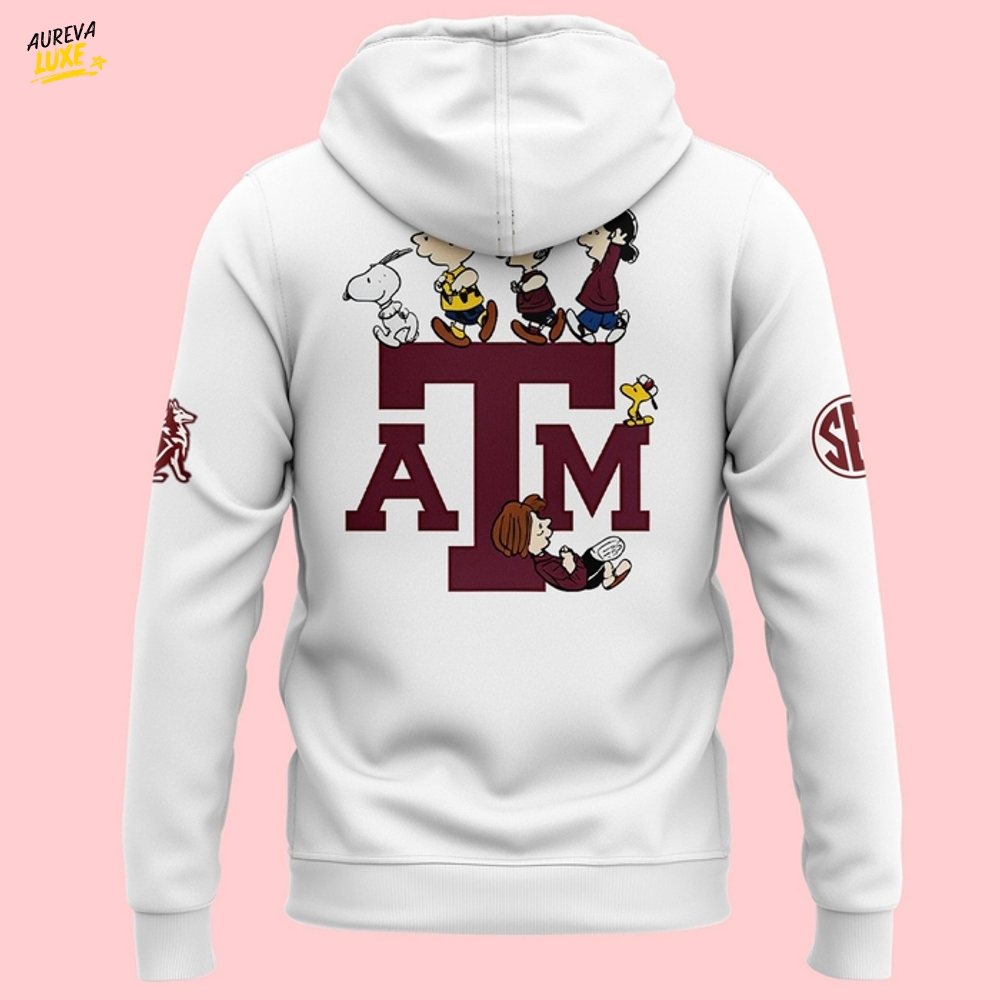 Texas A&M Aggies x Peanuts Special Hoodie Texas A&M Aggies x Peanuts Special Hoodie
