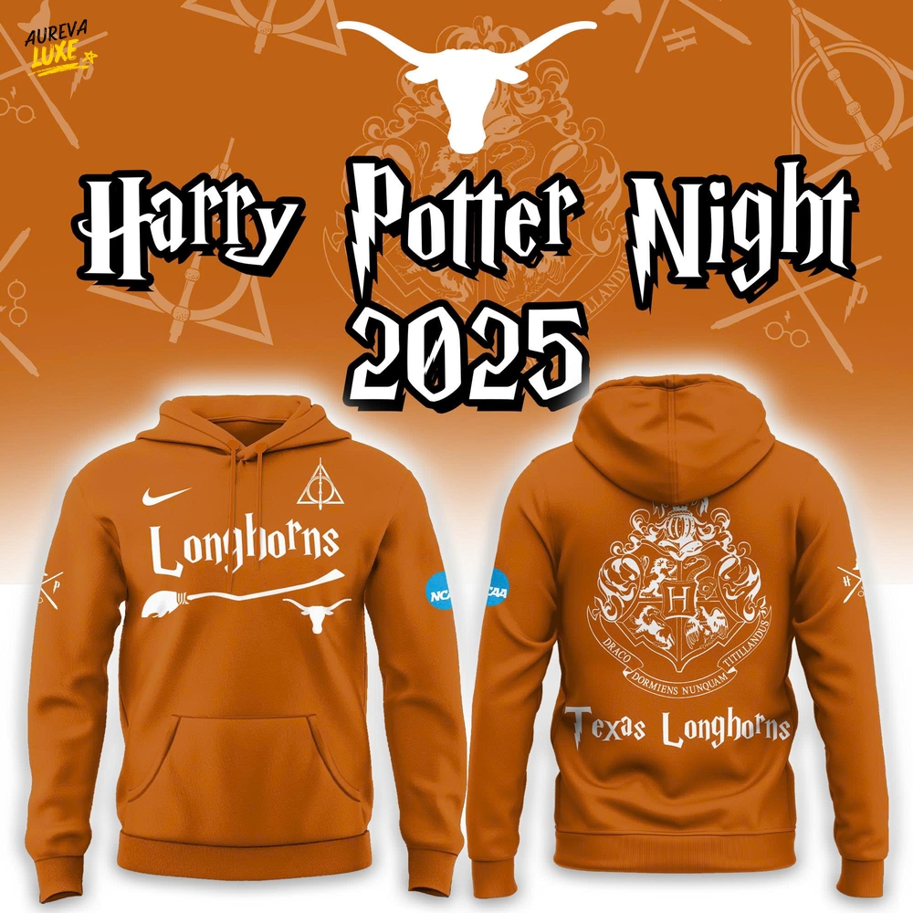 Texas Longhorn x Harry Potter Night 2025 Hoodie Set Texas Longhorn x Harry Potter Night 2025 Hoodie Set