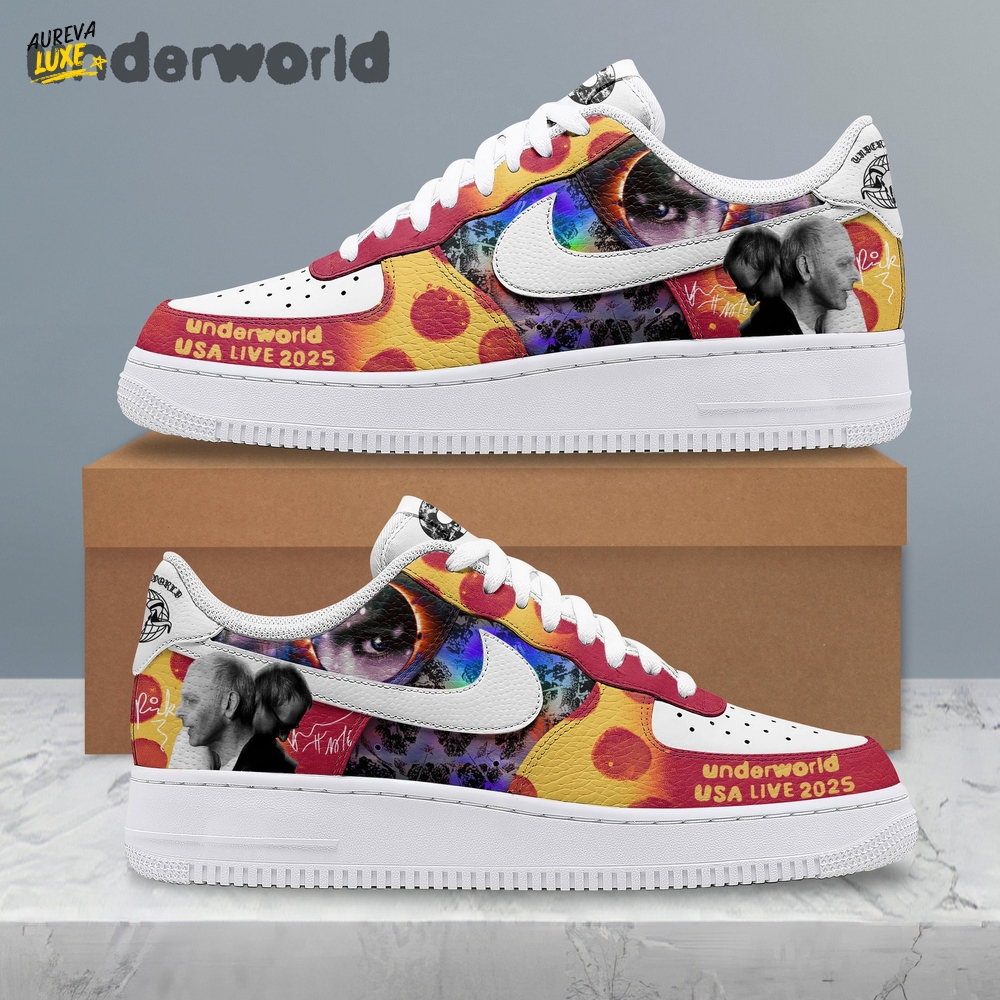 Underworld USA Live 2025 Air Force 1 Sneaker Underworld USA Live 2025 Air Force 1 Sneaker