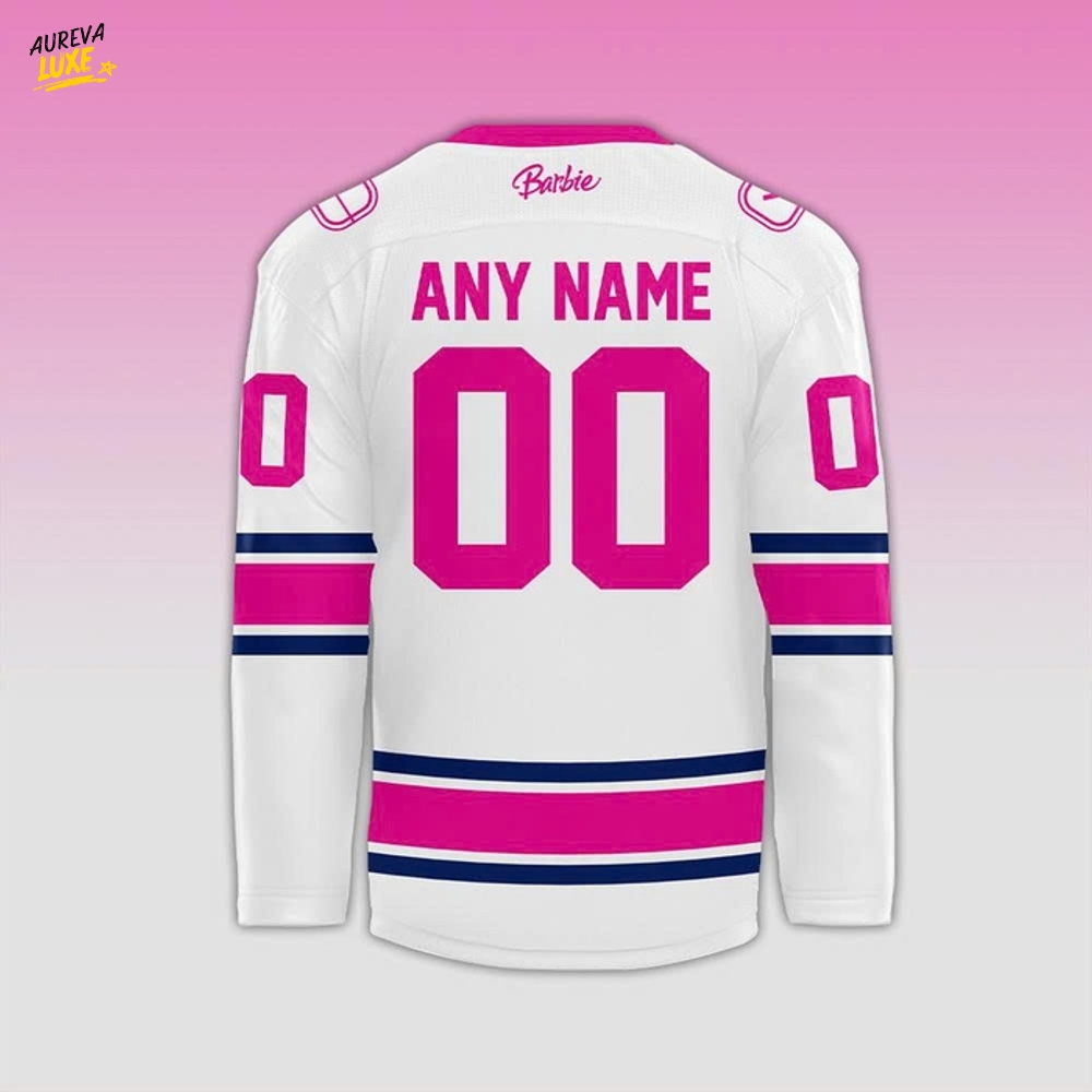 Vancouver Canucks x Barbie Night Limited Hockey Jersey 2025 Vancouver Canucks x Barbie Night Limited Hockey Jersey 2025