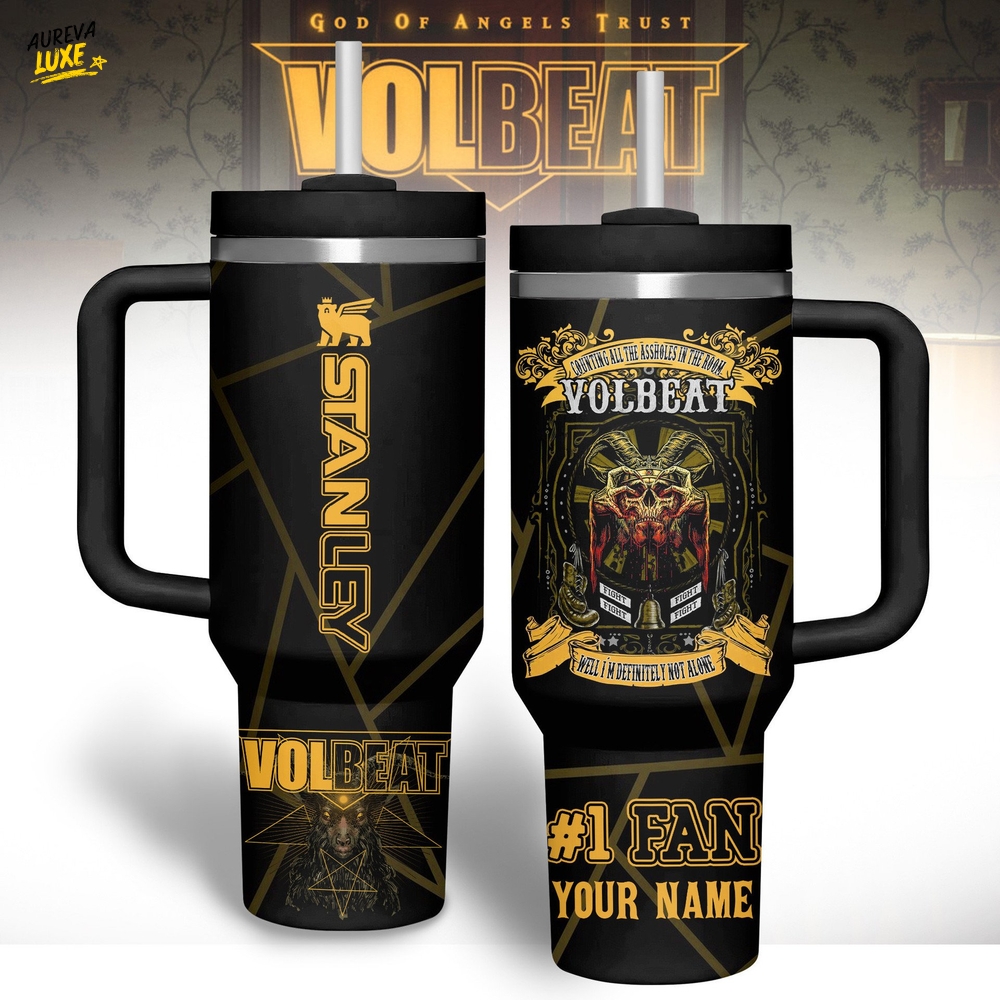 Volbeat Stanley Tumbler Cup Volbeat Stanley Tumbler Cup
