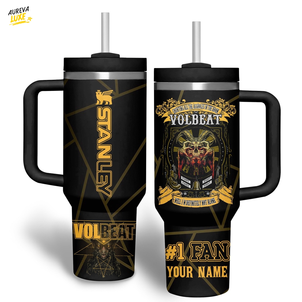 Volbeat Stanley Tumbler Cup Volbeat Stanley Tumbler Cup