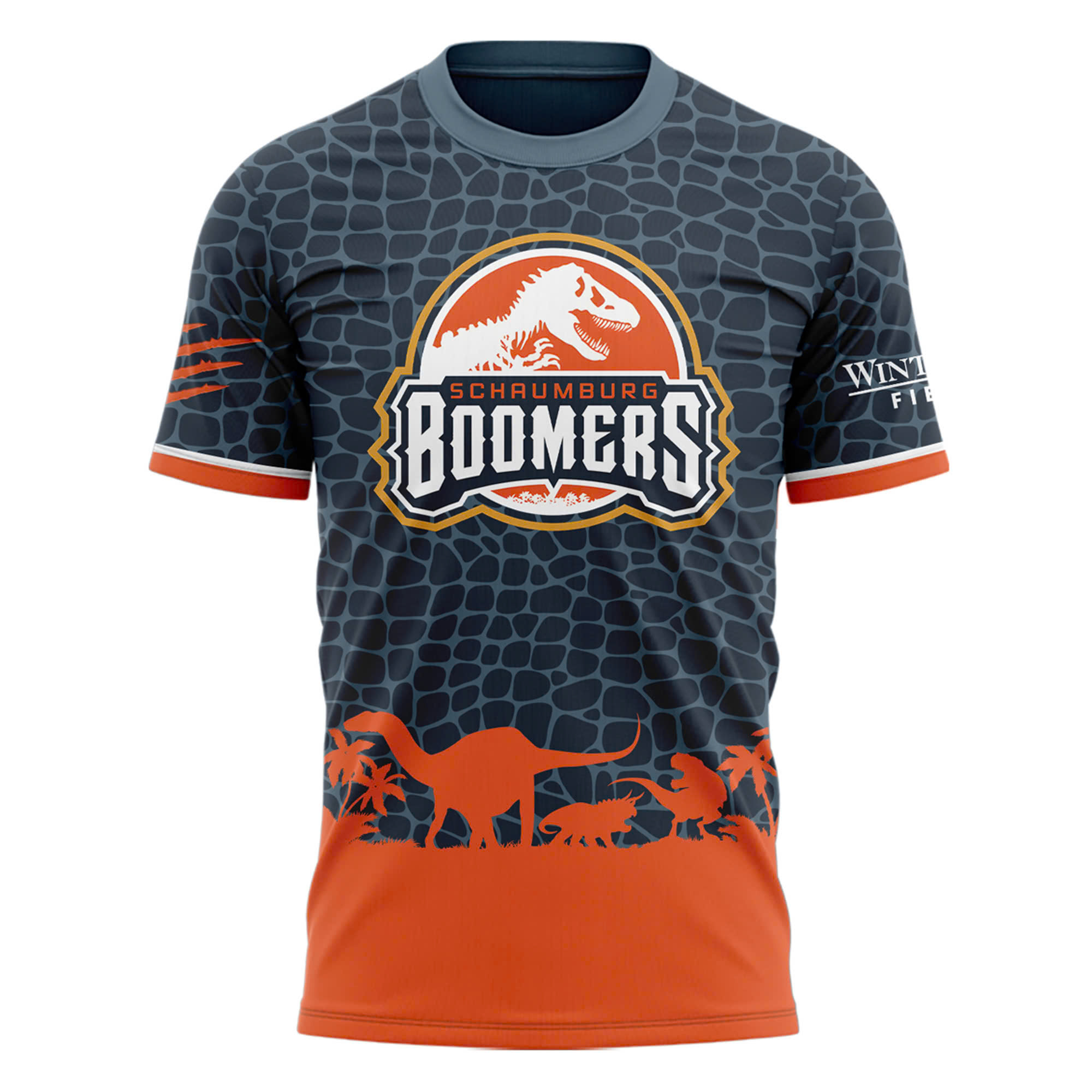 Schaumburg Boomers x Jurassic Ballpark 2025 Hoodie Schaumburg Boomers x Jurassic Ballpark 2025 Hoodie