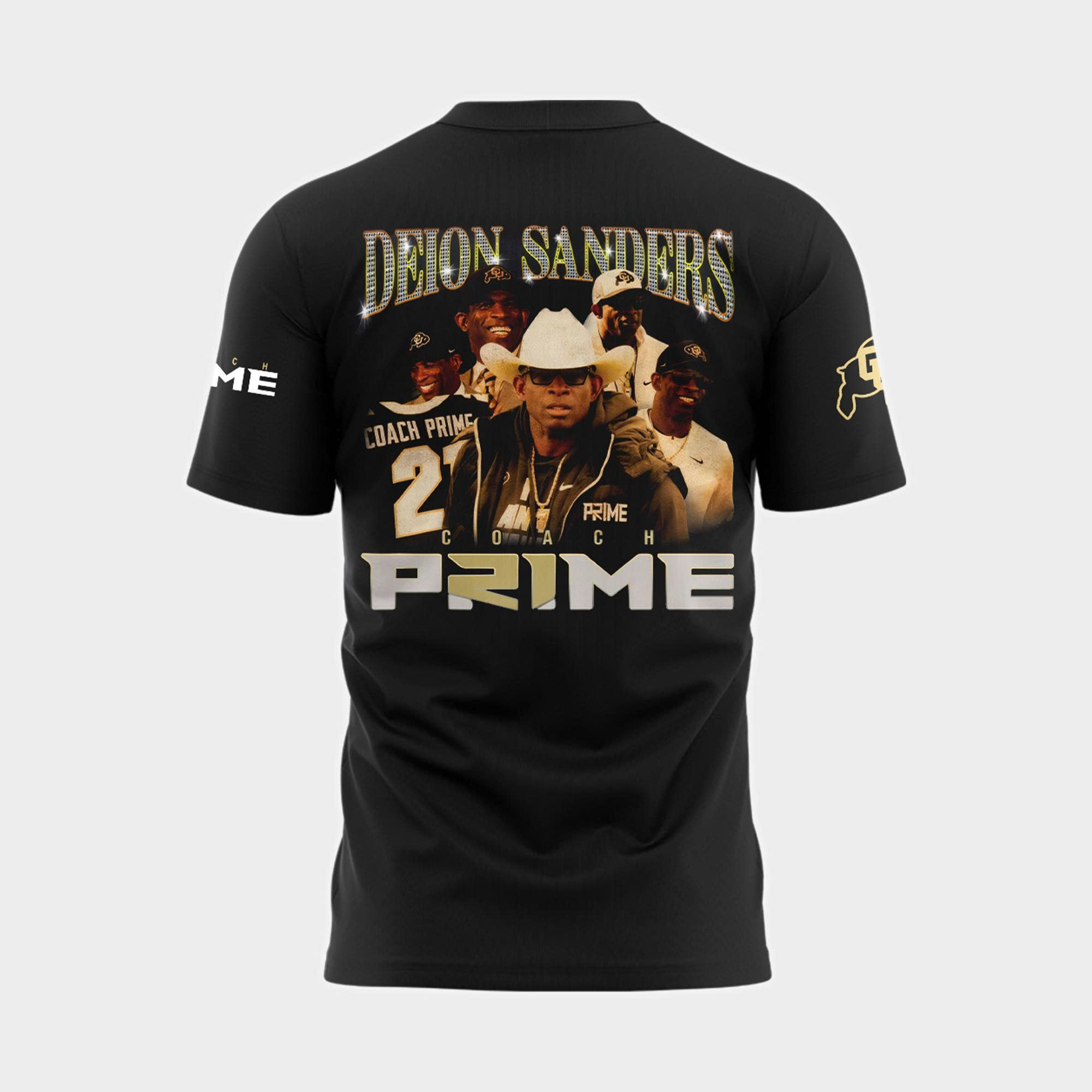 Colorado Buffaloes Football Welcome Back Coach Prime Black Shirt Colorado Buffaloes Football Welcome Back Coach Prime Black Shirt