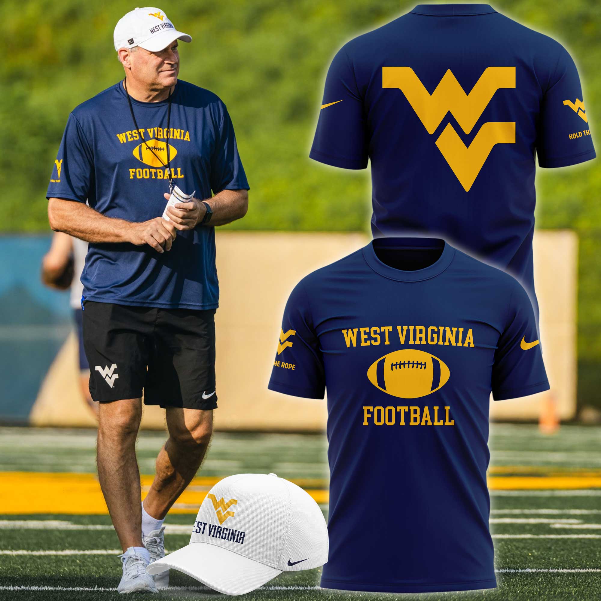 Rich Rodriguez West Virginia Mountaineers Football 2025 Shirt Rich Rodriguez West Virginia Mountaineers Football 2025 Shirt