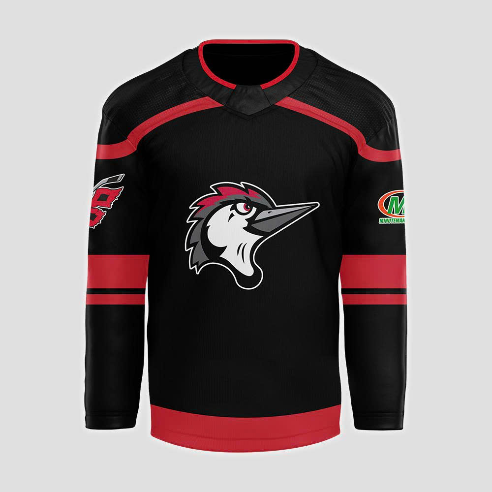 Fayetteville Woodpeckers Hockey Night with the Canes Custom Hockey Jersey Fayetteville Woodpeckers Hockey Night with the Canes Custom Hockey Jersey