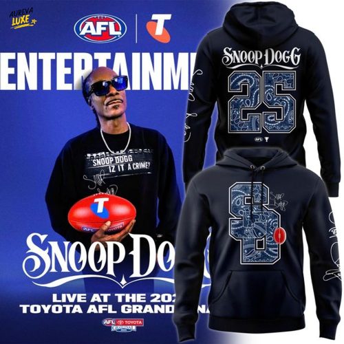 AFL Grand Final 2025 Snoop Dogg Hoodie