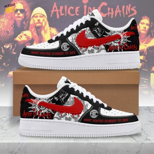 Alice In Chains Air Force 1 Sneaker