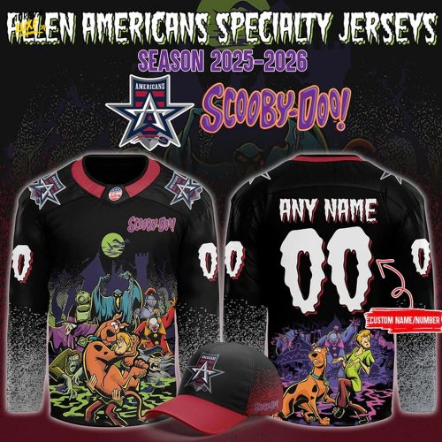 Allen Americans x ScooBy-Doo Night 2025 Custom Hockey Jersey