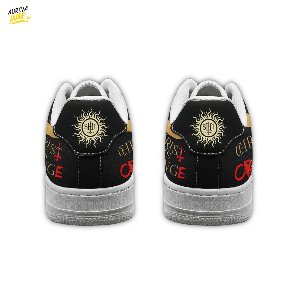 Behemoth Band Air Force 1 Sneaker Behemoth Band Air Force 1 Sneaker
