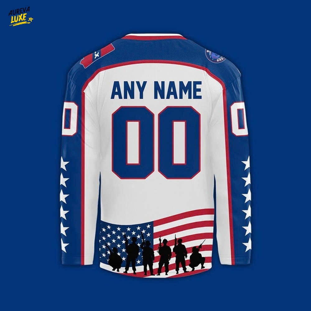 Biloxi Breakers Veterans Day 2025 Hockey Jersey Biloxi Breakers Veterans Day 2025 Hockey Jersey