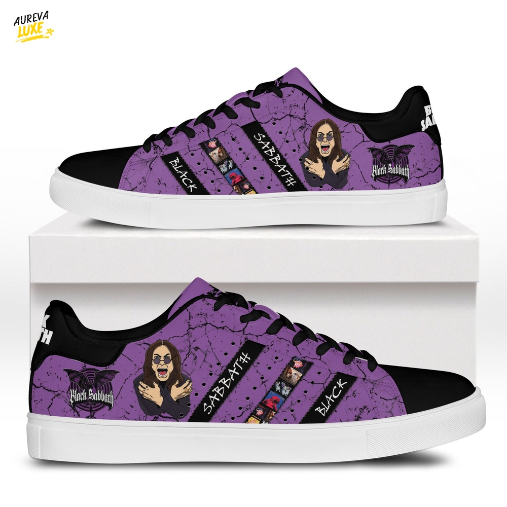 Black Sabbath Stan Smith Sneaker Black Sabbath Stan Smith Sneaker