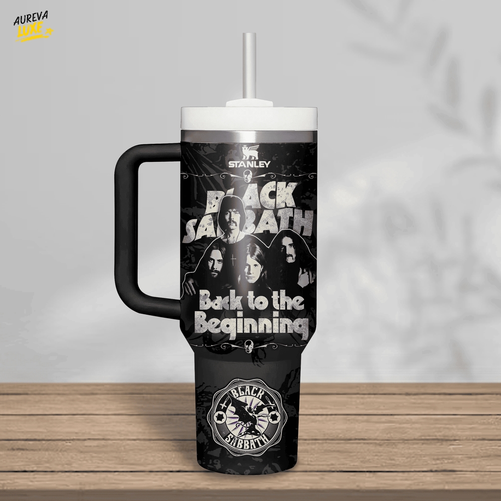 Black Sabbath Stanley Tumbler Cup Black Sabbath Stanley Tumbler Cup