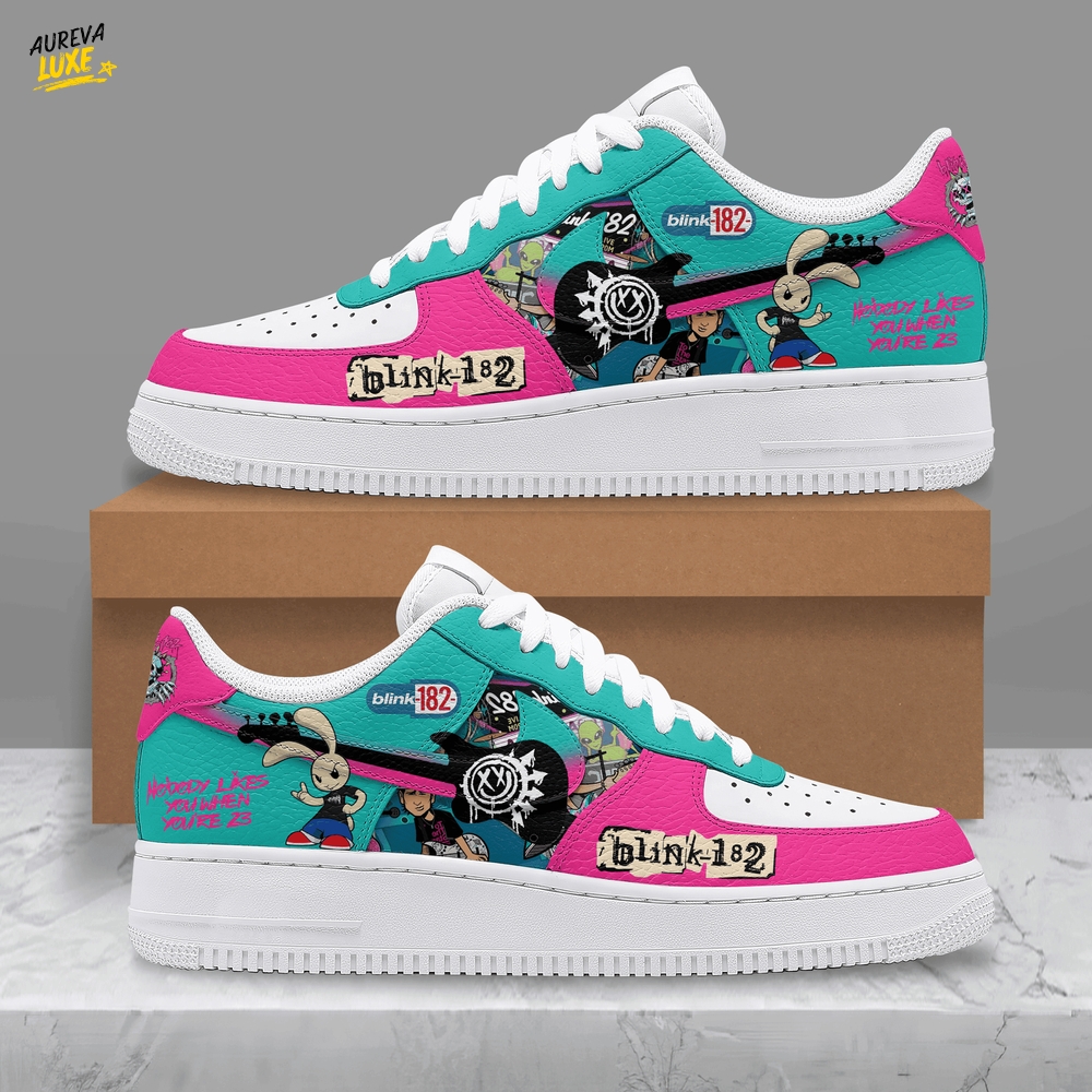 Blink-182 Air Force 1 Sneaker Blink-182 Air Force 1 Sneaker