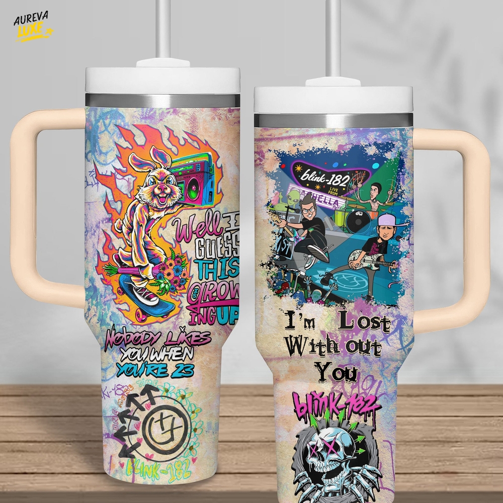 Blink-182 Stanley Tumbler Cup Blink-182 Stanley Tumbler Cup