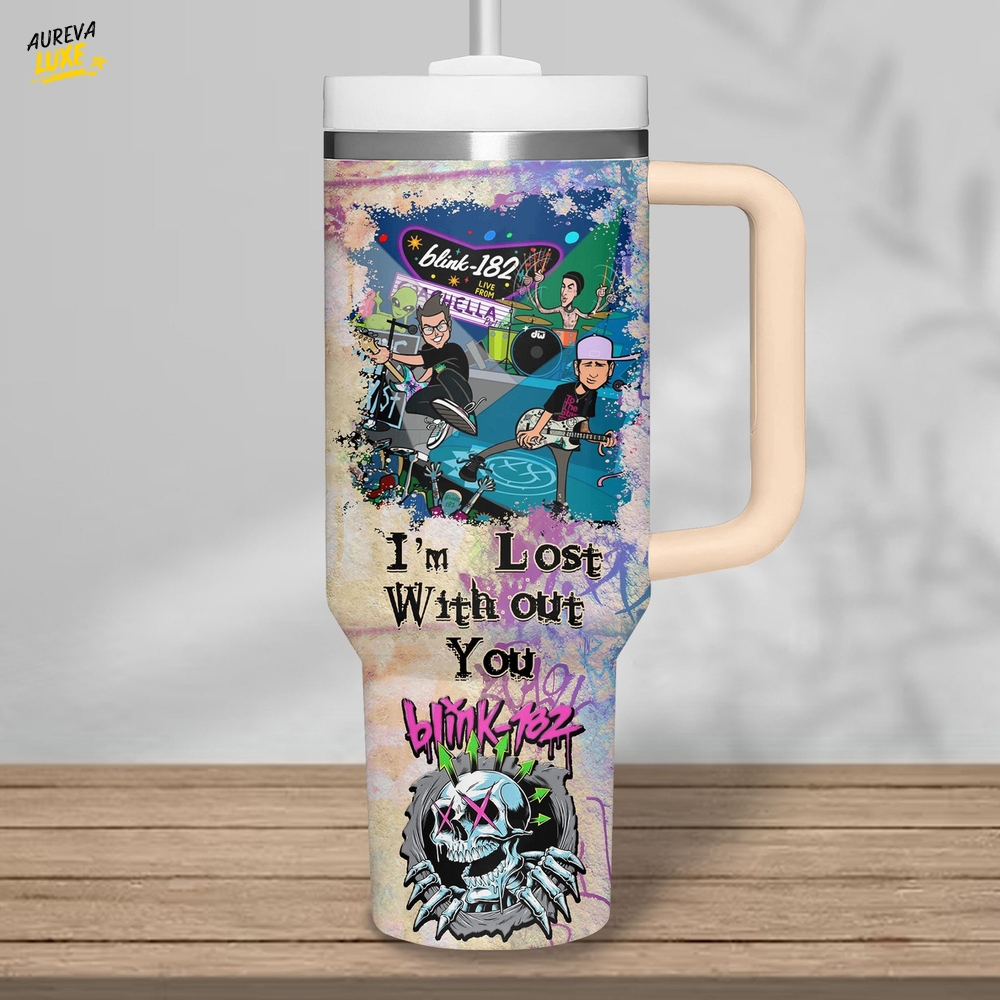 Blink-182 Stanley Tumbler Cup Blink-182 Stanley Tumbler Cup