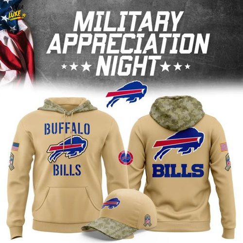 Buffalo Bills Rivelries x Military Day Hoodie Season 2025