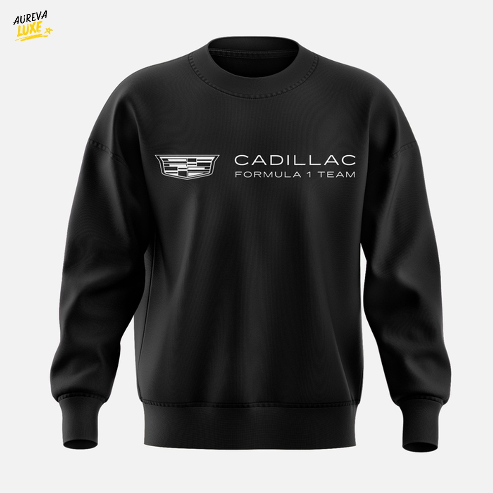 Cadillac Formula 1 Team Valtteri Bottas Black Sweatshirt Cadillac Formula 1 Team Valtteri Bottas Black Sweatshirt