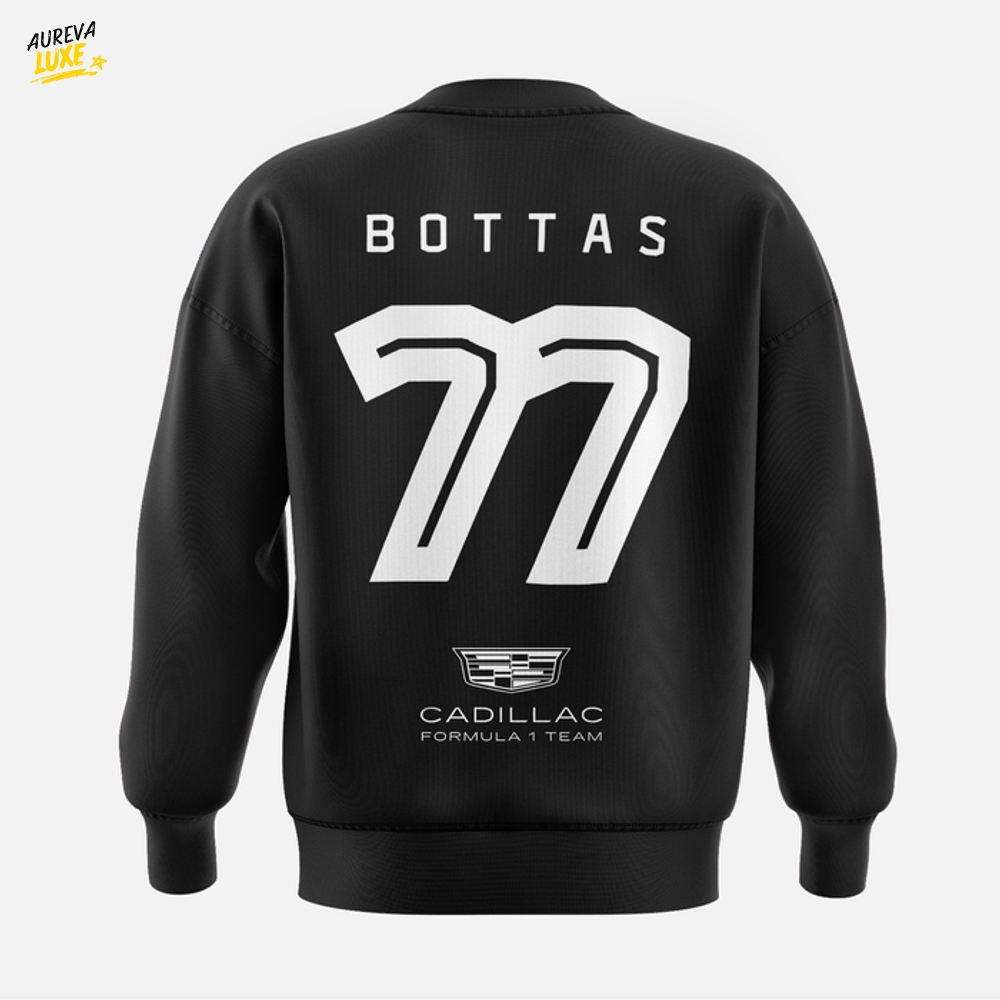 Cadillac Formula 1 Team Valtteri Bottas Black Sweatshirt Cadillac Formula 1 Team Valtteri Bottas Black Sweatshirt