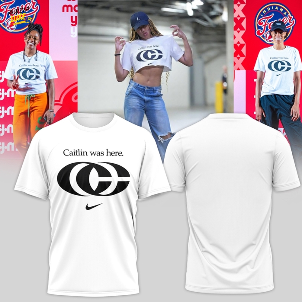 Caitlin Clark "Caitlin was here" Special T-Shirt Caitlin Clark "Caitlin was here" Special T-Shirt