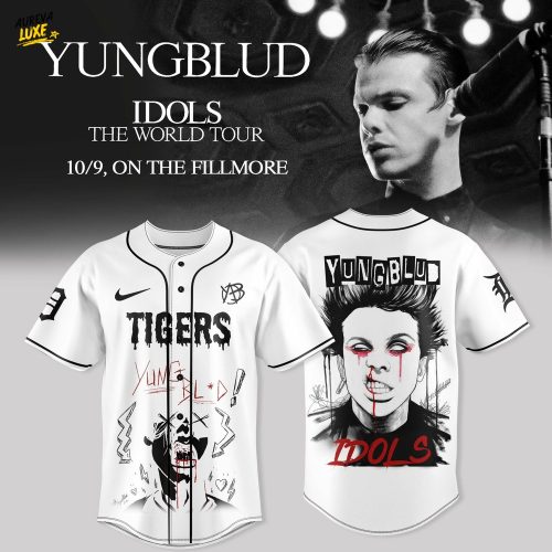 Detroit Tigers X YUNGBLUD: IDOLS THE WORLD TOUR – NA TOUR Merch