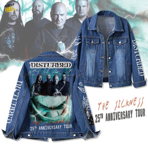 Disturbed Denim Jacket