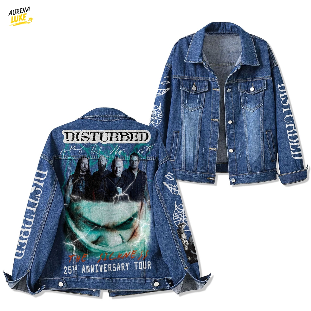 Disturbed Denim Jacket Disturbed Denim Jacket