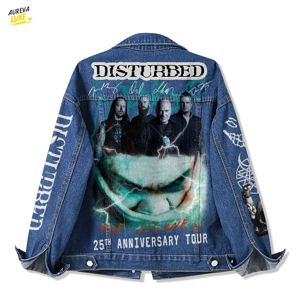 Disturbed Denim Jacket Disturbed Denim Jacket