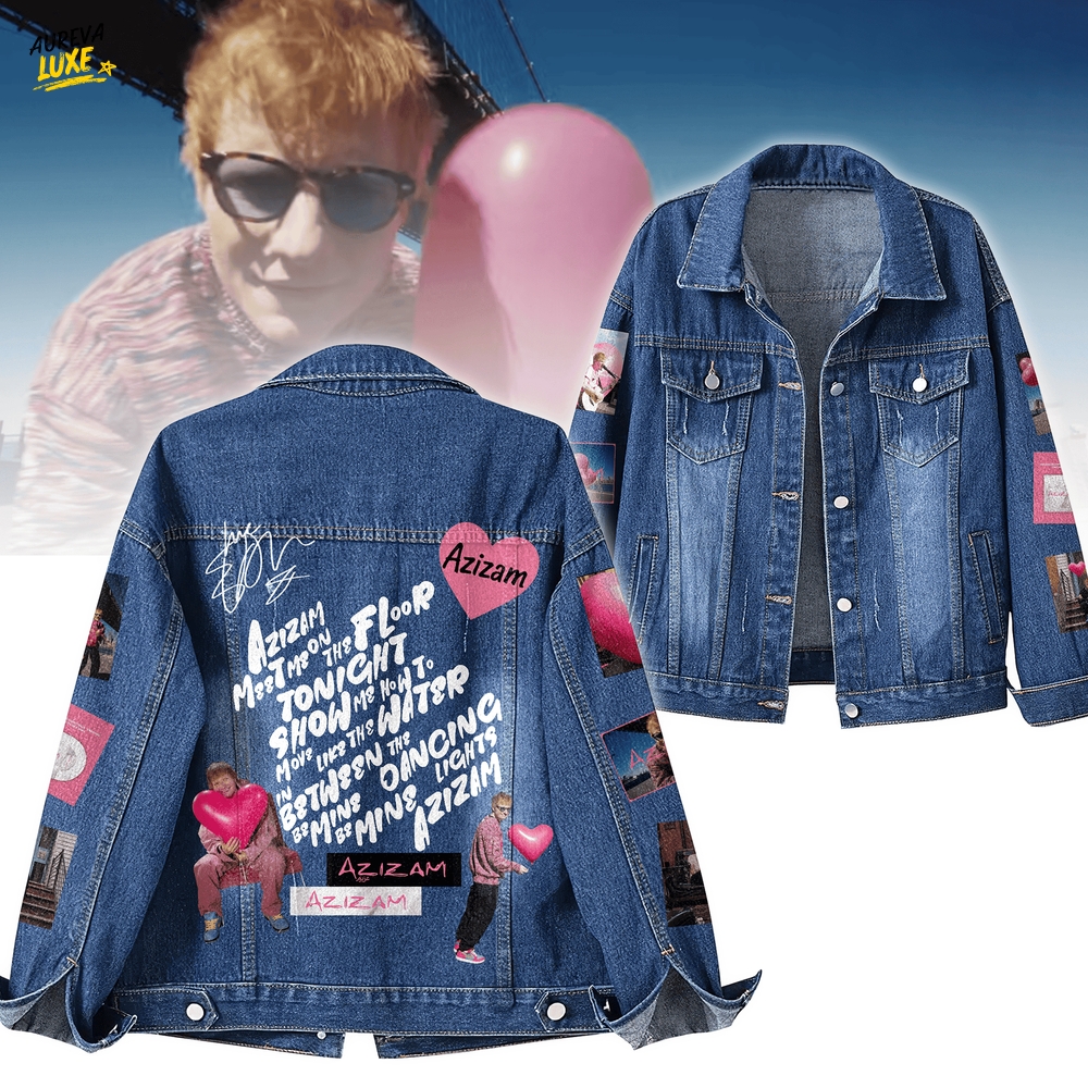 Ed Sheeran Azizam Denim Jacket Ed Sheeran Azizam Denim Jacket