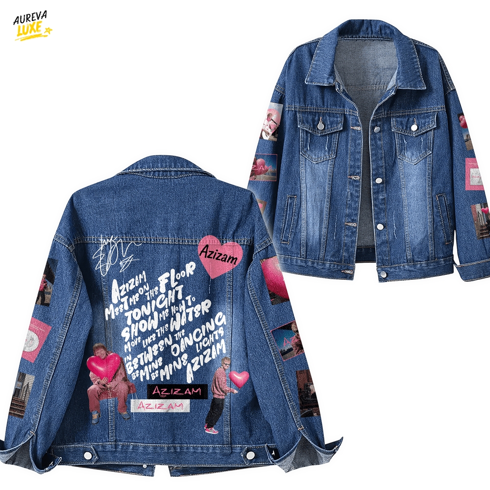 Ed Sheeran Azizam Denim Jacket Ed Sheeran Azizam Denim Jacket