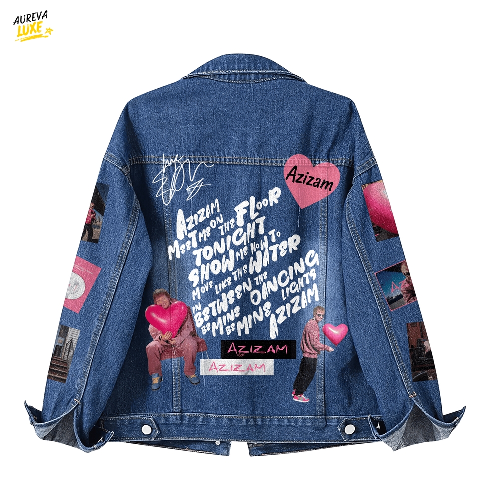 Ed Sheeran Azizam Denim Jacket Ed Sheeran Azizam Denim Jacket