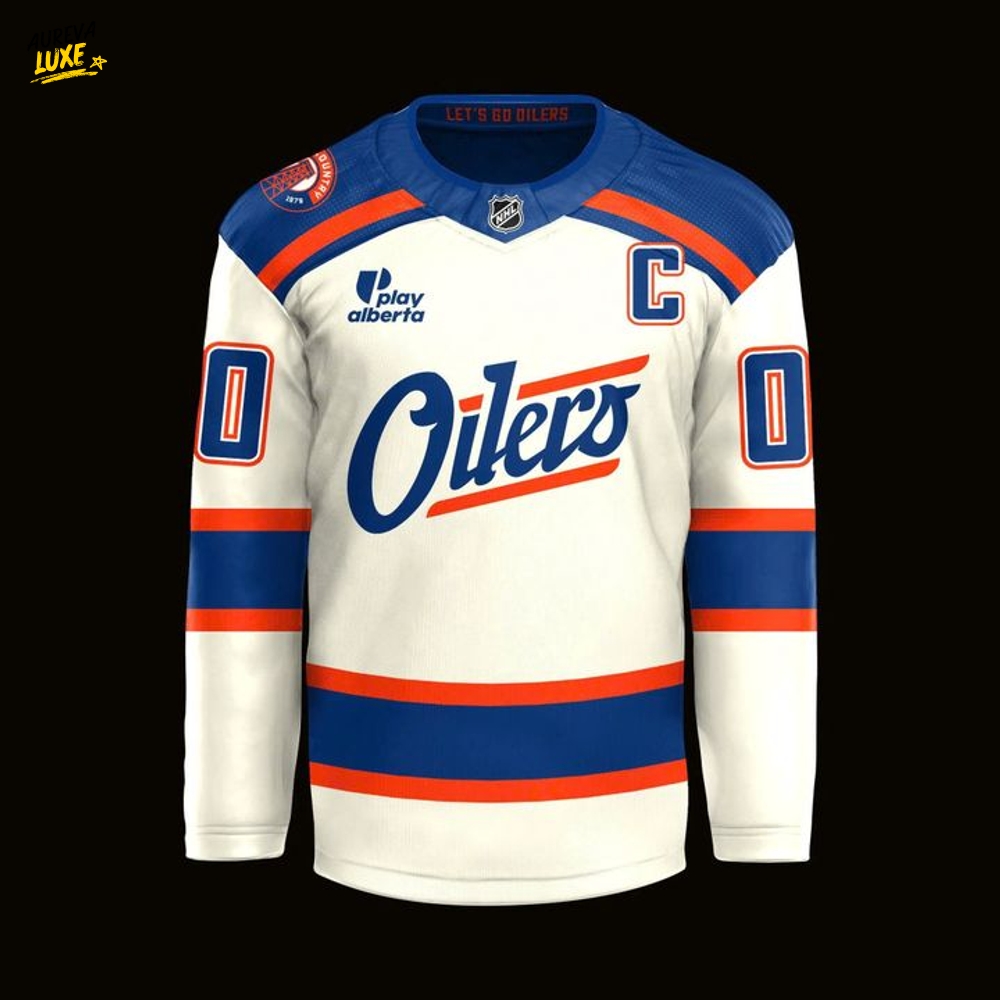 Edmonton Oilers Captain Jersey (Custom) Edmonton Oilers Captain Jersey (Custom)