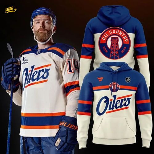 Edmonton Oilers New Hoodie 2025-2026 V2
