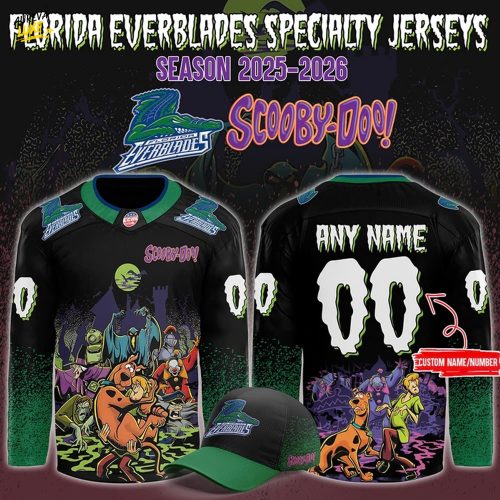 Florida Everblades x ScooBy-Doo Night 2025 Custom Hockey Jersey