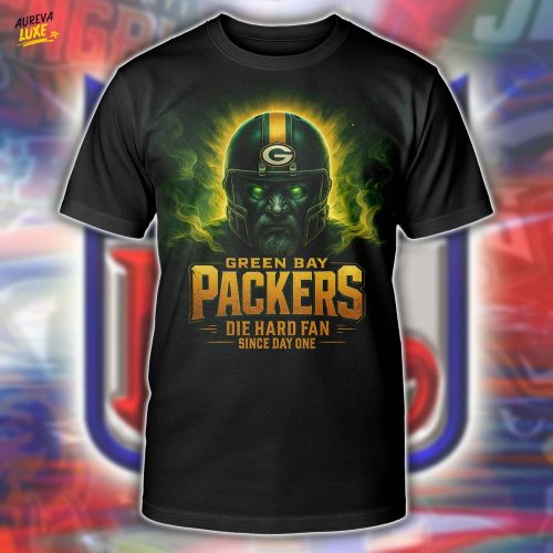 Green Bay Packers NFL Team Spirit Black
