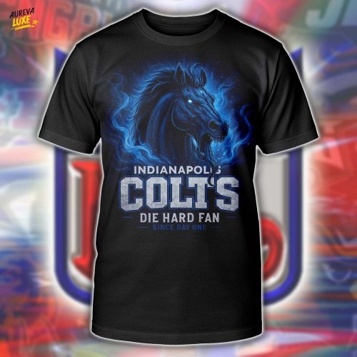 Indianapolis Colts NFL Team Spirit Black