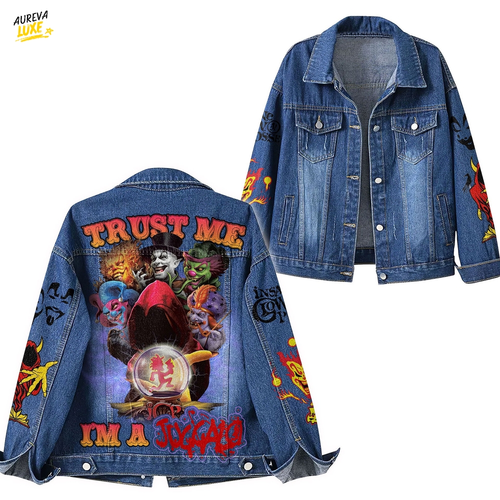 Insane Clown Posse Denim Jacket Insane Clown Posse Denim Jacket
