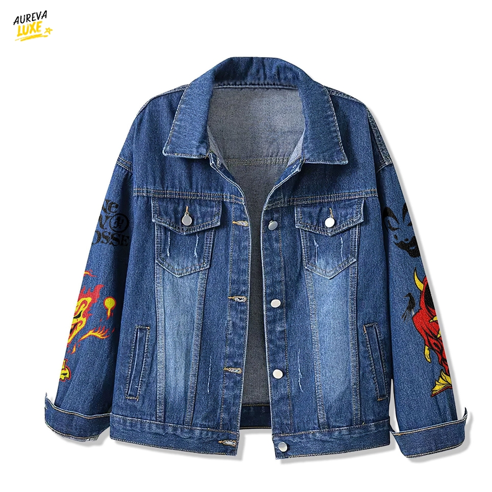Insane Clown Posse Denim Jacket Insane Clown Posse Denim Jacket