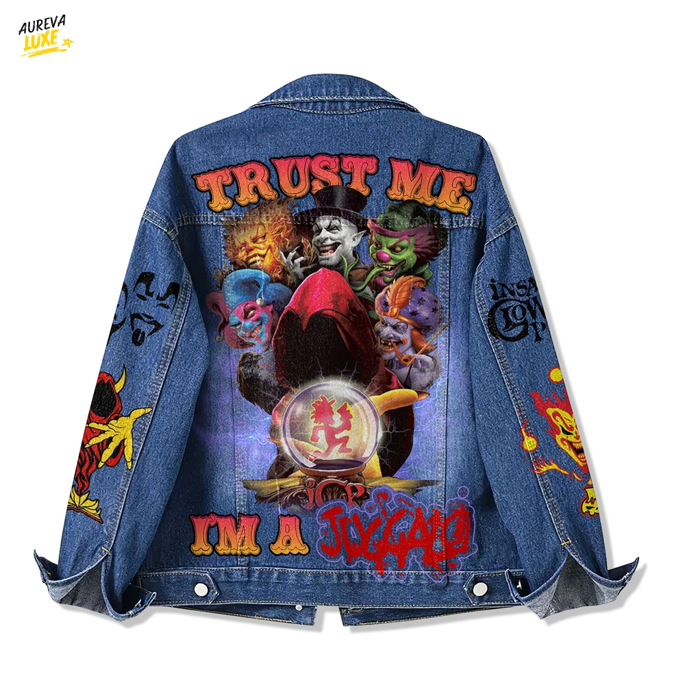 Insane Clown Posse Denim Jacket Insane Clown Posse Denim Jacket