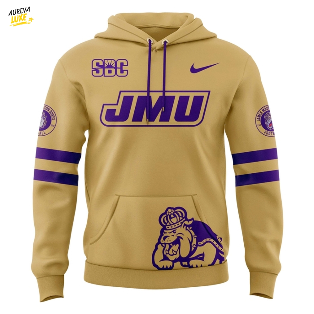 James Madison Dukes 2025 Golden Collection Special Hoodie - Gold James Madison Dukes 2025 Golden Collection Special Hoodie - Gold