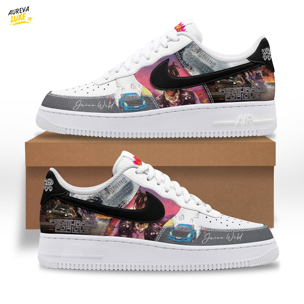 Juice Wrld Air Force 1 Sneaker Juice Wrld Air Force 1 Sneaker