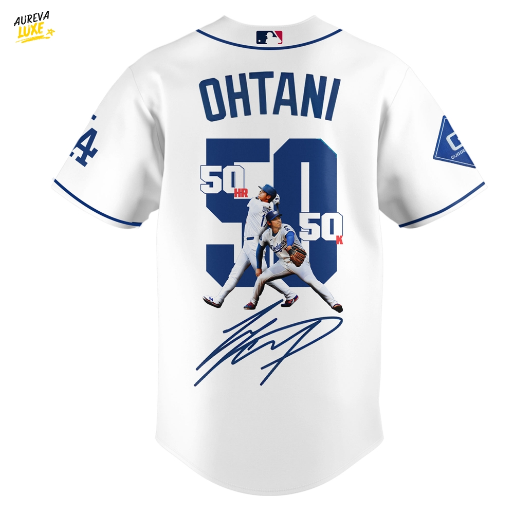 LA Dodgers x Shohei Ohtani 50/50 Home Run Jersey Editions Limited +Selling Out Fast LA Dodgers x Shohei Ohtani 50/50 Home Run Jersey Editions Limited +Selling Out Fast