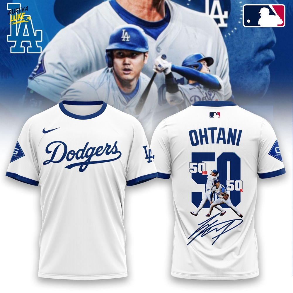 LA Dodgers x Shohei Ohtani 50/50 Home Run T-shirt Editions Limited +Selling Out Fast LA Dodgers x Shohei Ohtani 50/50 Home Run T-shirt Editions Limited +Selling Out Fast