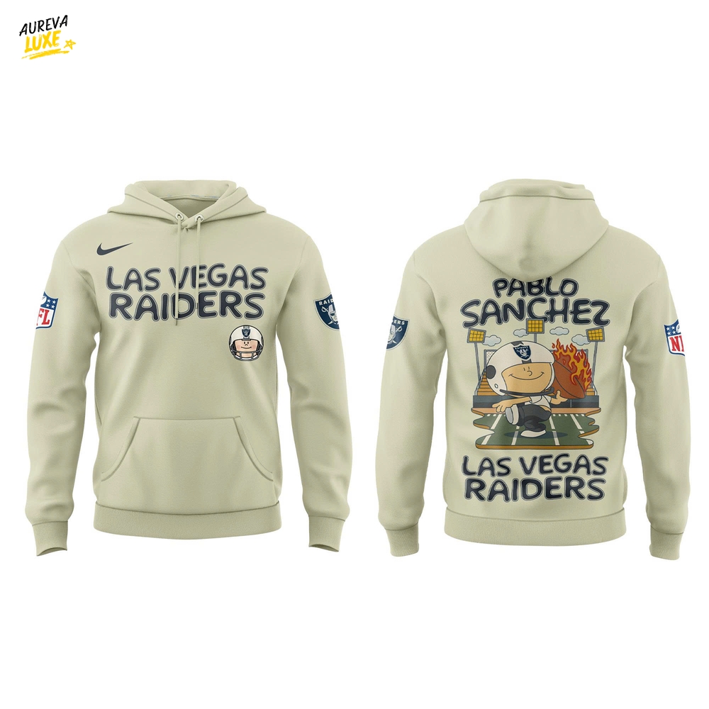 Las Vegas Raiders x Pablo Sanchez 3D Hoodie | Joggers | Cap Limited Edition Las Vegas Raiders x Pablo Sanchez 3D Hoodie | Joggers | Cap Limited Edition