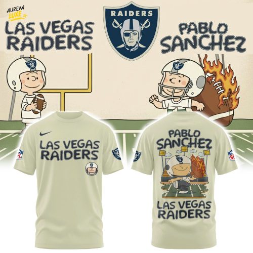 Las Vegas Raiders x Pablo Sanchez 3D Tshirt | Joggers | Cap Limited Edition