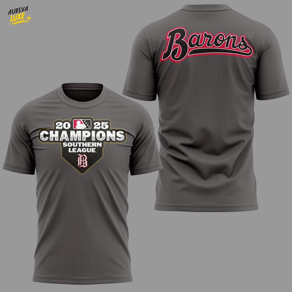 Limited Edition Birmingham 2025 Southern League Champions TShirt Limited Edition Birmingham 2025 Southern League Champions TShirt