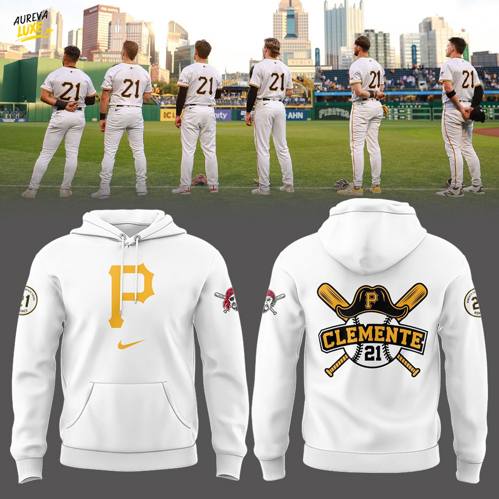 Limited Edition Pirates x Clemente Hoodie Limited Edition Pirates x Clemente Hoodie