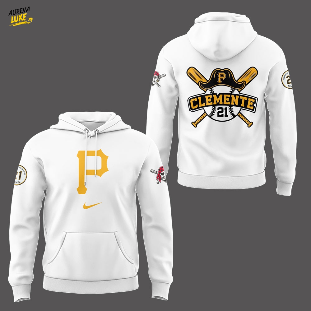 Limited Edition Pirates x Clemente Hoodie Limited Edition Pirates x Clemente Hoodie
